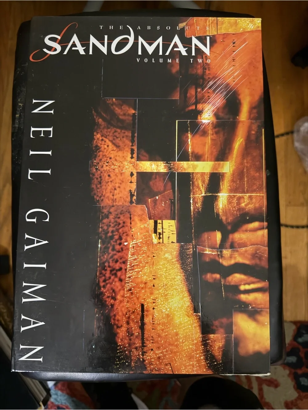 Sandman Wall Art Print by — Black & Orange